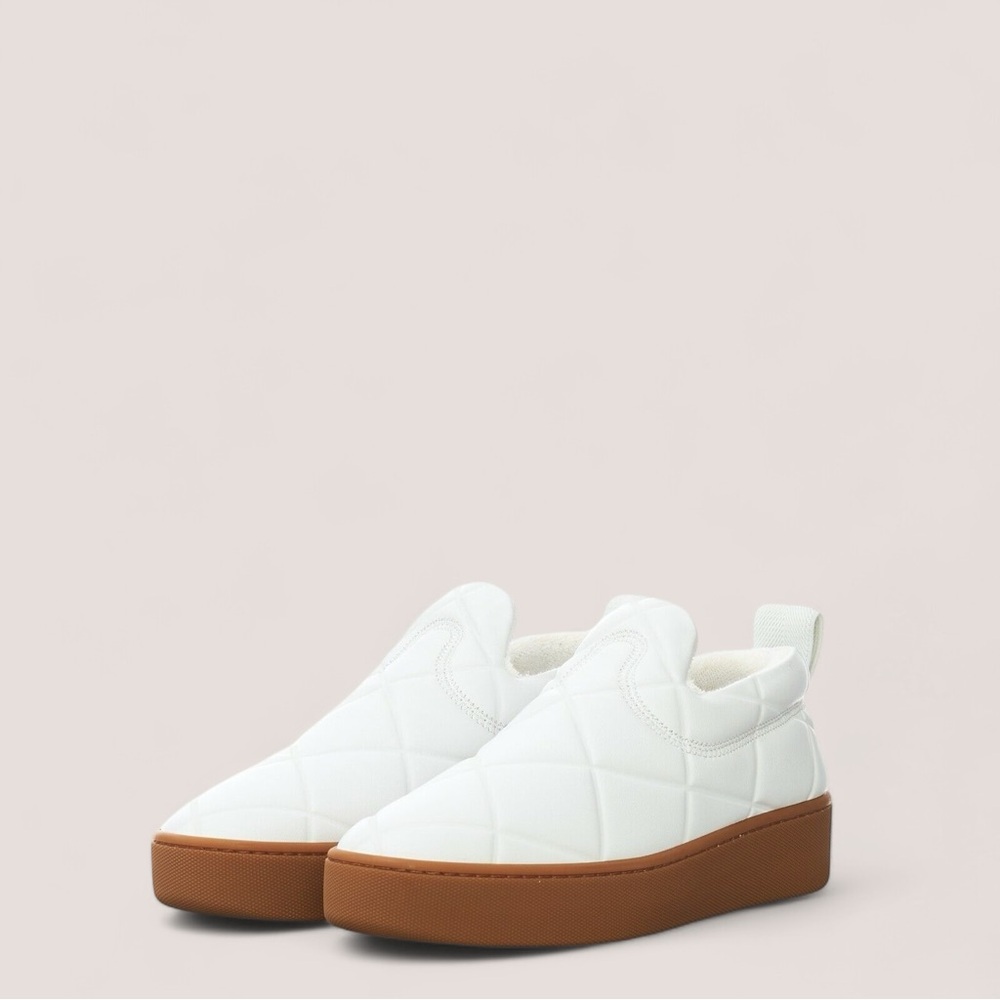 Bottega Veneta Sneaker Quilt in Optic White 7 US